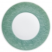 Dessert Plate w/ Engraved Rim - 9.4"