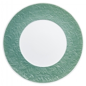 Dinner Plate w/ Engraved Rim - 10.6"