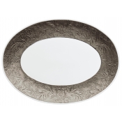 Raynaud Italian Renaissance Platinum Oval Platter - 14.2"