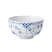 Royal Copenhagen Blue Fluted Half Lace Rice Bowl - 4.5"
