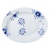 Royal Copenhagen Blue Fluted Mega Large Oval Platter - 14.2"