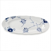 Royal Copenhagen Blue Fluted Mega Fish Platter - 23.5"