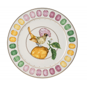 Rosenthal x Swarovski Idyllia Service Plate / Flycatcher - 13"