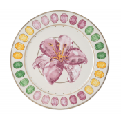 Rosenthal x Swarovski Idyllia Service Plate /Lily - 13"