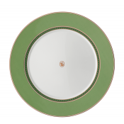 Rosenthal x Swarovski Signum Fern Green Dinner Plate - 11.5"