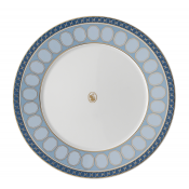 Rosenthal x Swarovski Signum Azure Blue Salad / Dessert Plate - 9"
