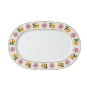 Rosenthal x Swarovski Idyllia Platter / Marshmallow - 13.5"