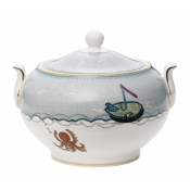 Wedgwood Kit Kemp Sailors Farewell Sugar w/ Lid