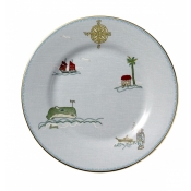 Wedgwood Kit Kemp Sailors Farewell Salad Plate - 8"