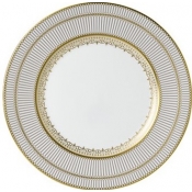 Wedgwood Anthemion Grey Dinner Plate - 10.75"