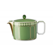 Rosenthal x Swarovski Signum Fern Green Teapot / Small - 25 oz.