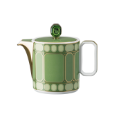 Rosenthal x Swarovski Signum Fern Green Creamer w/ Lid