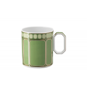 Rosenthal x Swarovski Signum Fern Green Mug - 13 oz.