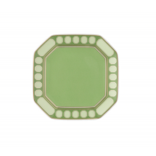 Rosenthal x Swarovski Signum Fern Green Dish - 4.5"