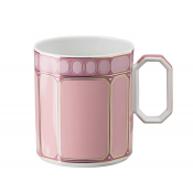 Rosenthal x Swarovski Signum Rose Pink Mug - 13 oz.