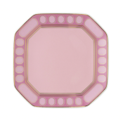 Rosenthal x Swarovski Signum Rose Pink Dish - 4.5"