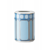 Rosenthal x Swarovski Signum Azure Blue Vase - 3"