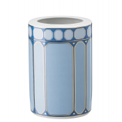 Rosenthal x Swarovski Signum Azure Blue Vase - 6"