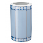 Rosenthal x Swarovski Signum Azure Blue Vase - 10.5"