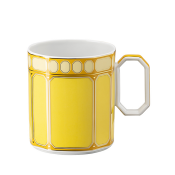 Rosenthal x Swarovski Signum Jonquil Yellow Mug - 13 oz.