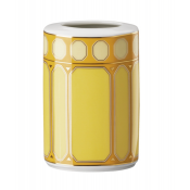 Rosenthal x Swarovski Signum Jonquil Yellow Vase - 3"