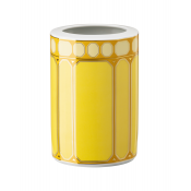 Rosenthal x Swarovski Signum Jonquil Yellow Vase - 6"