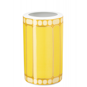Rosenthal x Swarovski Signum Jonquil Yellow Vase - 10.5"