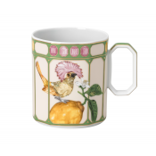 Rosenthal x Swarovski Idyllia Mug / Flycatcher Green  - 13 oz.
