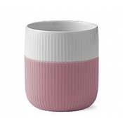 Royal Copenhagen Fluted Contrast Mug - Rose