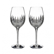 Waterford Lismore Diamond Essence Goblet / Set 2 - 20 oz.