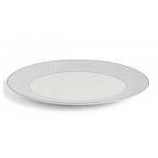 Wedgwood Gio Platinum Oval Serving Platter - 13"