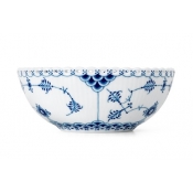 Royal Copenhagen Blue Fluted Full Lace Bowl - 5.7"