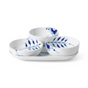 Royal Copenhagen Blue Fluted Mega 4 Piece Serving Set