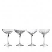 Waterford Mixology Coupe Large / 9 oz. - Set 4 Assorted