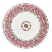 Wedgwood Florentine Fuchsia Dinner Plate - 10.7"