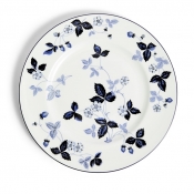 Wedgwood Wild Strawberry Inky Blue Dinner Plate - 10.7"