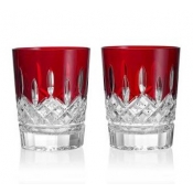 Waterford Crystal Lismore Red DOF - Set of 2