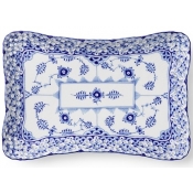 Royal Copenhagen Blue Fluted Full Lace Dish - 9.25"