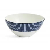 Wedgwood Gio Pinstripe Blue Cereal Bowl - 6.34"