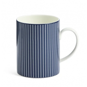 Wedgwood Gio Pinstripe Blue Mug - 11.3 oz.