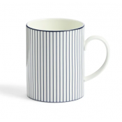 Wedgwood Gio Pinstripe White Mug -11.3 oz.