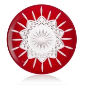 Waterford Crystal Lismore Red Decorative Plate - 12"