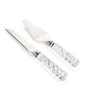 Waterford Crystal Celebration Cake & Knife Server Set