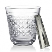 Waterford Crystal Opulence Ice Bucket and Tongs