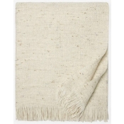 Sferra Mercurio Throw - Ivory / Gold