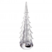 Simon Pearce Crackle Four-Sided Evergreen - 16"