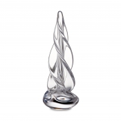 Simon Pearce Spiral Four-Sided Tree - 12"