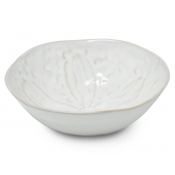 Simon Pearce Burlington Cloud Sand Dollar Pasta Bowl