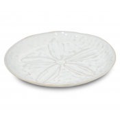 Simon Pearce Burlington Cloud Sand Dollar Side Plate