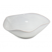 Simon Pearce Somerset Centerpiece Bowl - Cloud